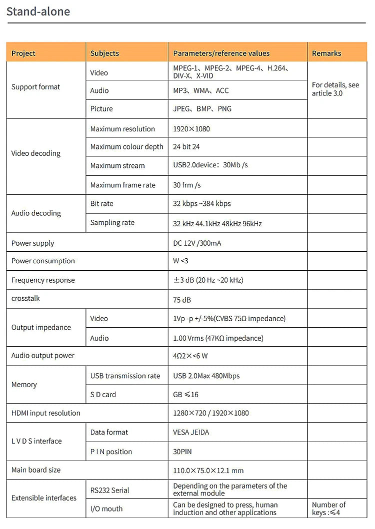 Open-Frame Portrait Digital Signage Stand — Technical reference drawings reference 8