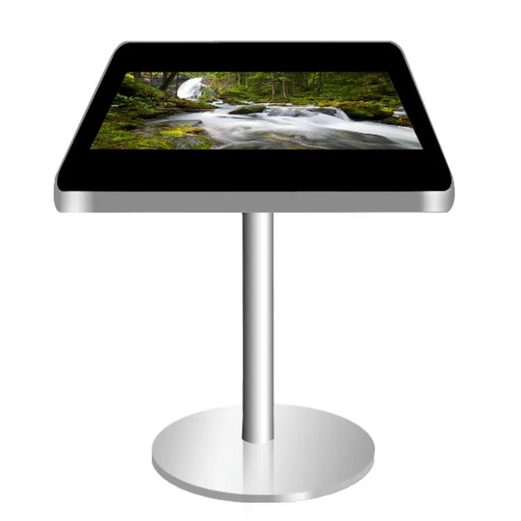 Pedestal Digital Display Bar Table — Enclosure & product views reference 4