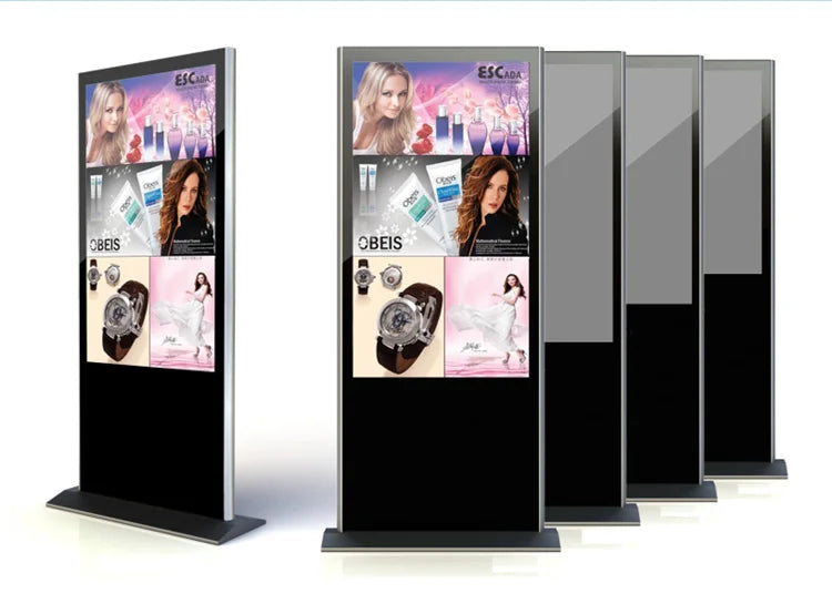 Cabinet-Style Freestanding LCD Advertising Display — Enclosure & product views reference 5
