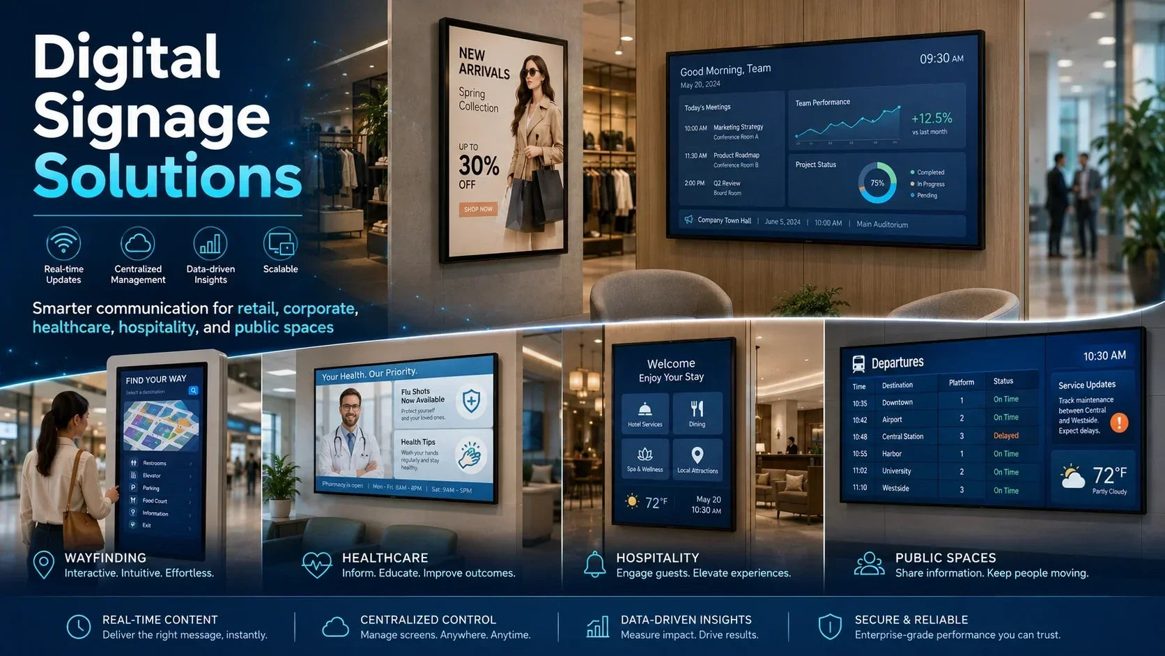 What Are Digital Signage Solutions?