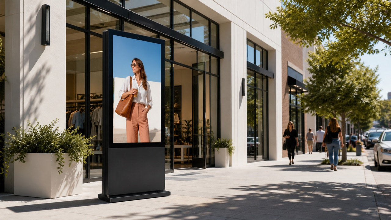 High-Brightness Window Displays: Nits, Glare, Heat and Placement cover image