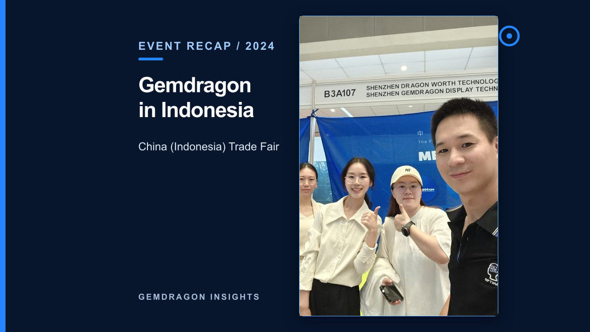 Gemdragon team at the 8th China Indonesia Trade Fair 2024