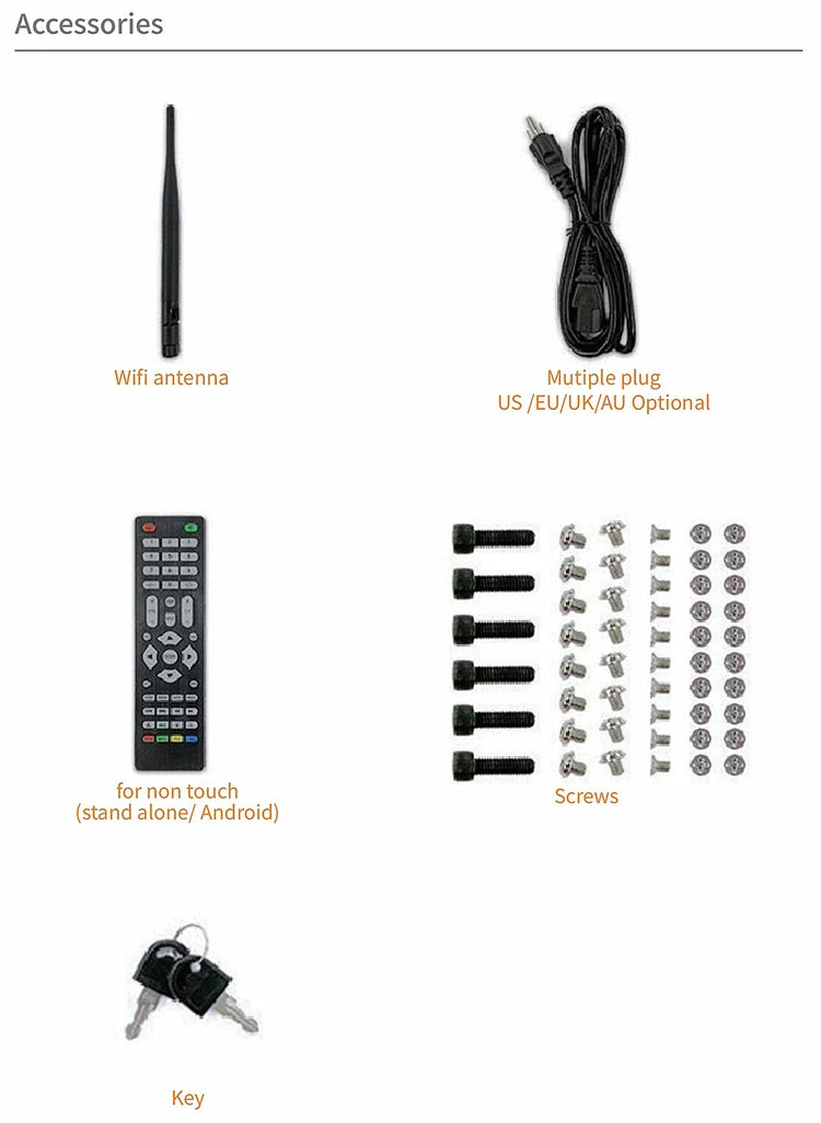 Single-Pole Suspended Landscape Digital Signage — Design & functions reference 10