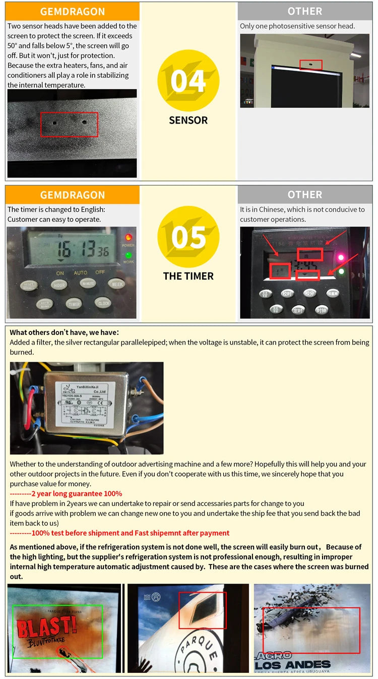 Slanted-Top Newspaper-Style Digital Signage Kiosk — Supplier comparison materials reference 18
