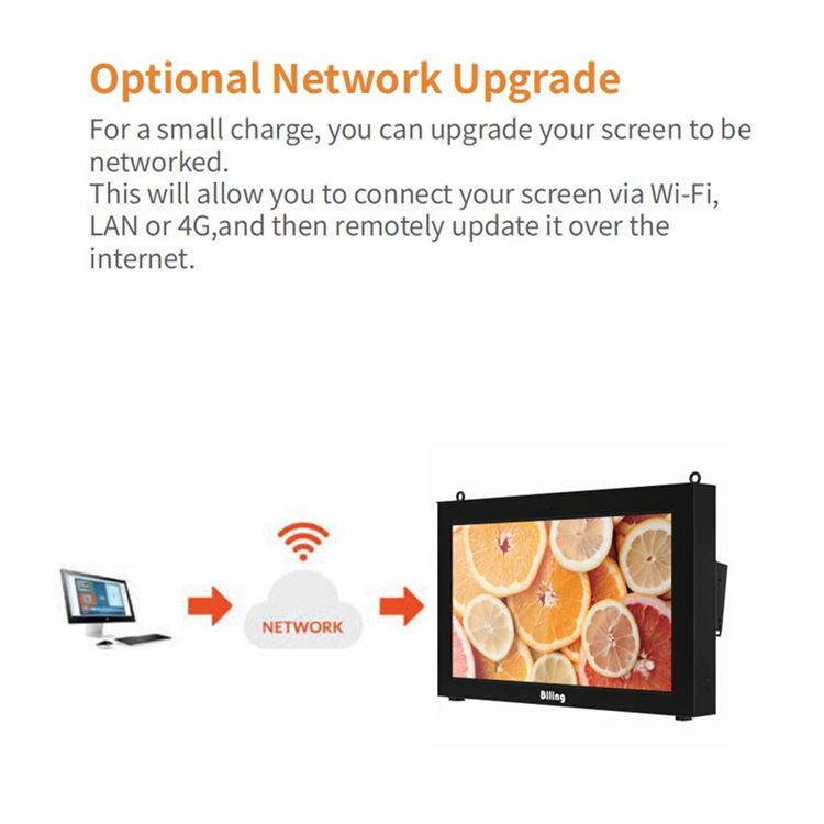 Gemdragon cabinet-style outdoor wall-mounted digital signage — supplier product view 5