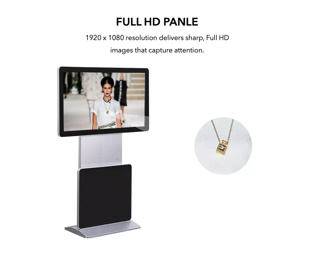 Rotating-Screen Pedestal Digital Signage — Design & functions reference 6