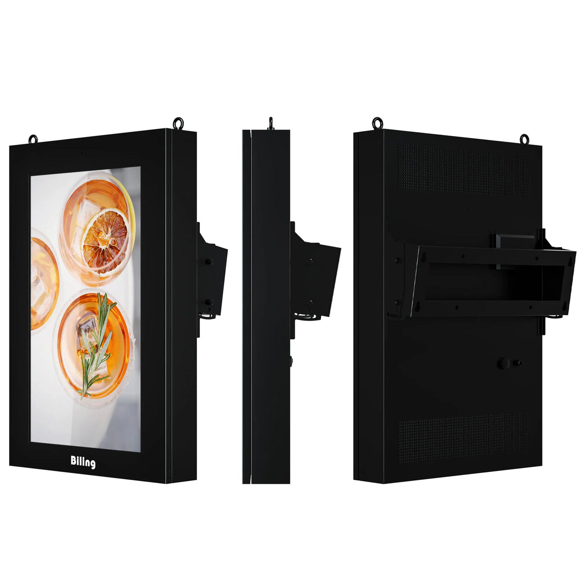 Cabinet-Style Wall-Mounted Window Display — Enclosure & product views reference 12