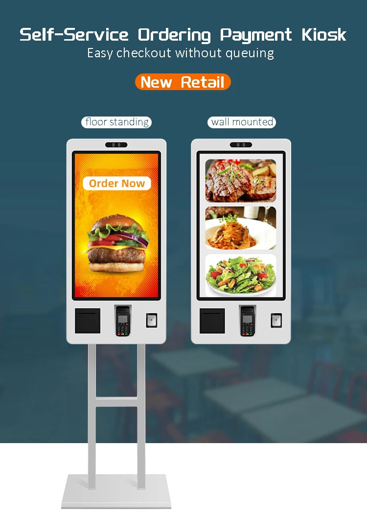 Wall-Mounted Self-Service Ordering Kiosk — Design & functions reference 4
