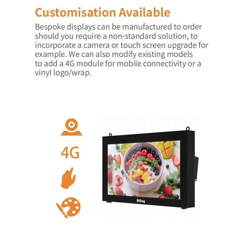 Gemdragon cabinet-style outdoor wall-mounted digital signage — supplier product view 2