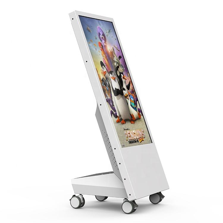 Gemdragon battery-powered slanted-screen digital signage cart — supplier product view 5