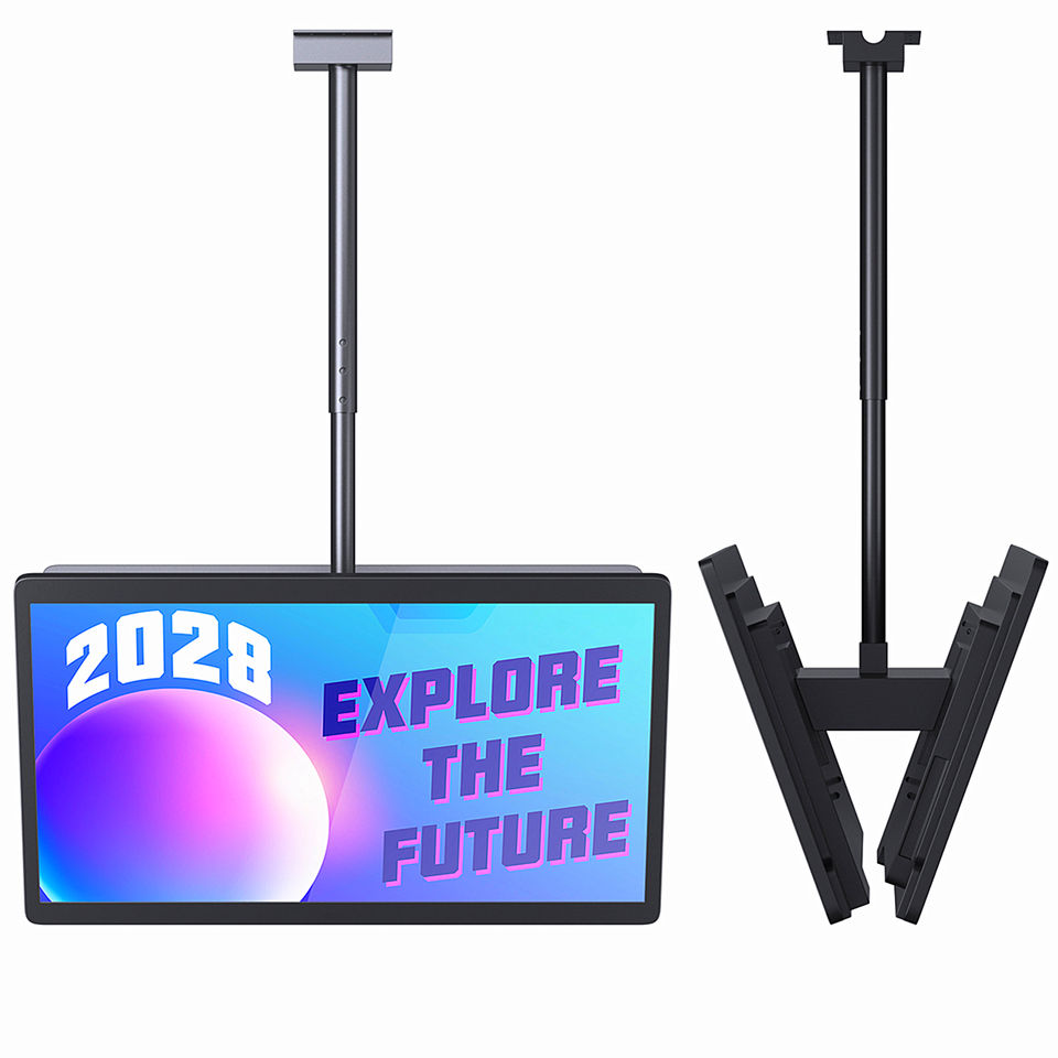 Gemdragon single-pole suspended landscape digital signage — supplier product view 1