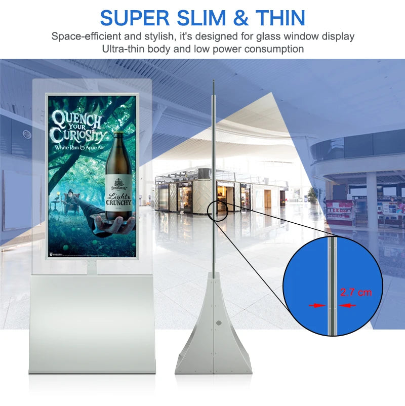 Double-Sided Digital Signage with Wedge Base — Design & functions reference 7