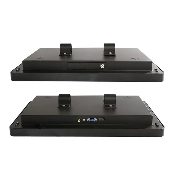 Bracket-Mounted Vehicle-Seat Advertising Display — Enclosure & product views reference 2