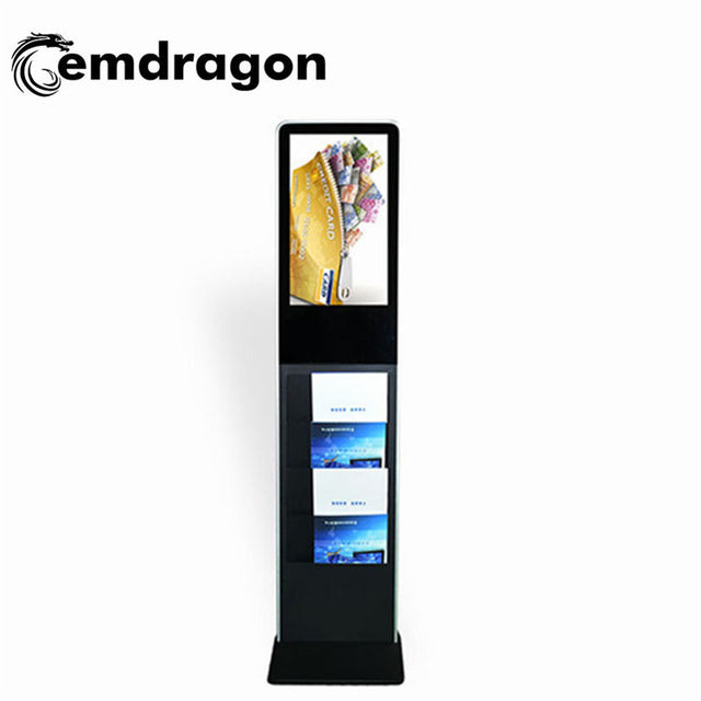 Digital Signage Tower with Brochure Holder | DSD2150AF-fdb6