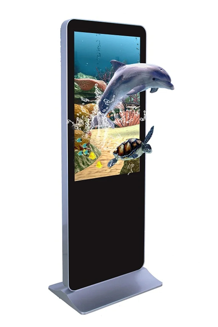 Cabinet-Style Freestanding LCD Advertising Display — Enclosure & product views reference 4