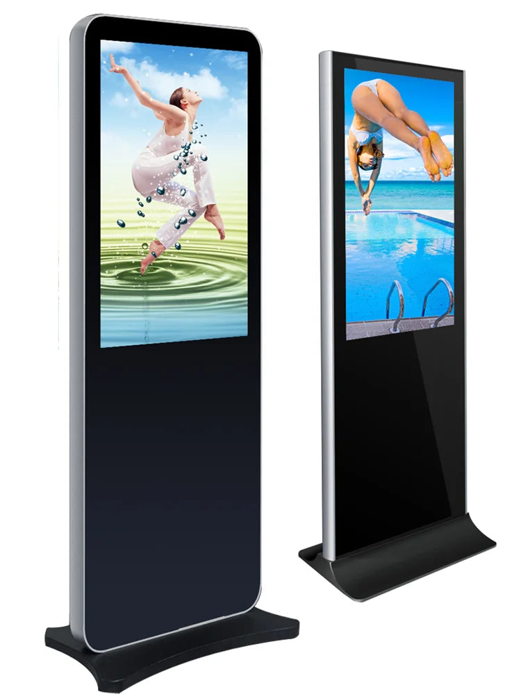 Cabinet-Style Freestanding LCD Advertising Display — Enclosure & product views reference 2
