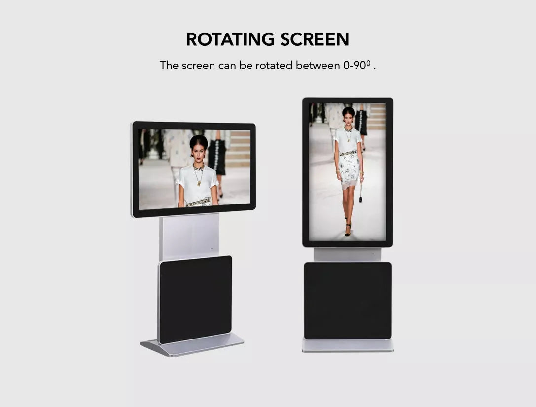 Rotating-Screen Pedestal Digital Signage — Design & functions reference 5
