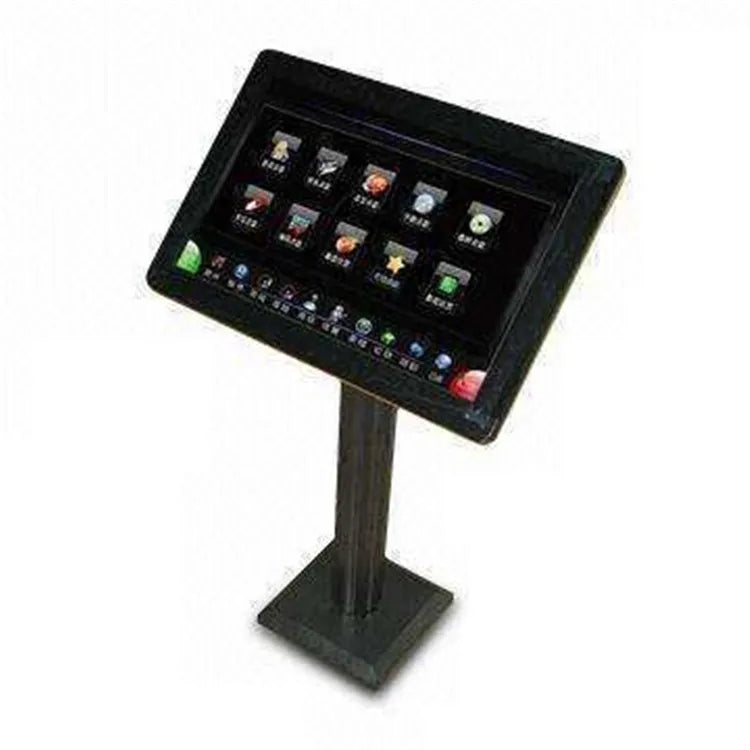Pedestal Digital Display Bar Table — Enclosure & product views reference 6