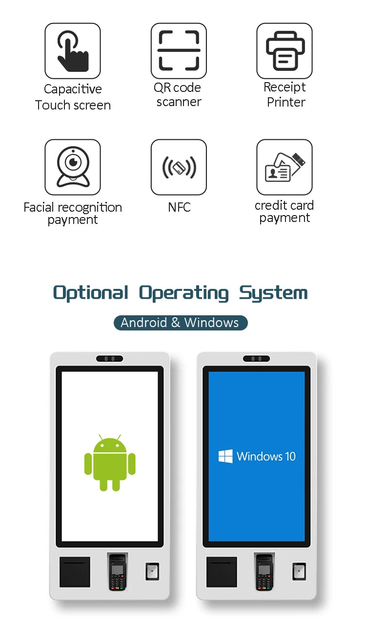 Wall-Mounted Self-Service Ordering Kiosk — Design & functions reference 5