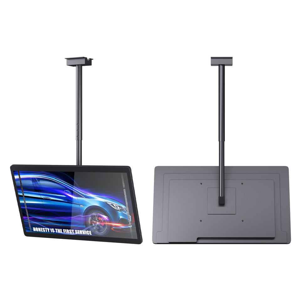 Gemdragon single-pole ceiling-mounted landscape digital signage — supplier product view 1