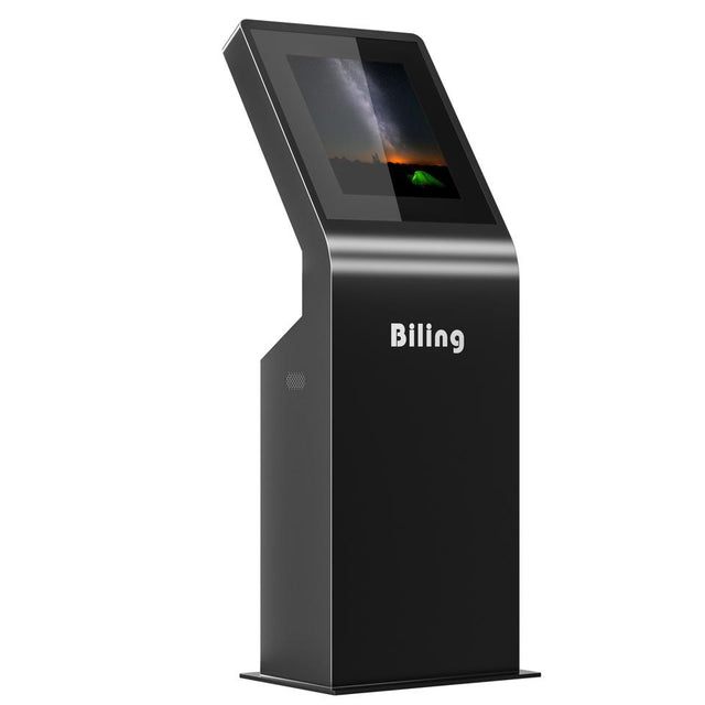 Slanted-Top Newspaper-Style Digital Signage Kiosk | GD19