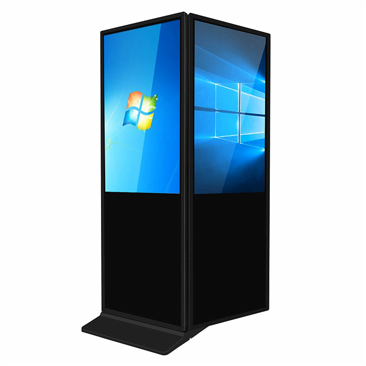 55’’ Dual Sides Infrared Touch Ultra-thin Standing Digital Signage