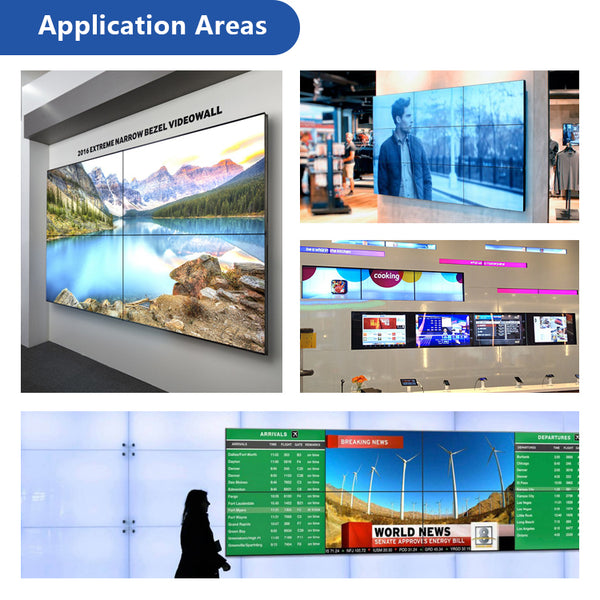 View Panel Frame 46 Inch LCD Video Wall | High-Performance Display with Ultra-Narrow ...